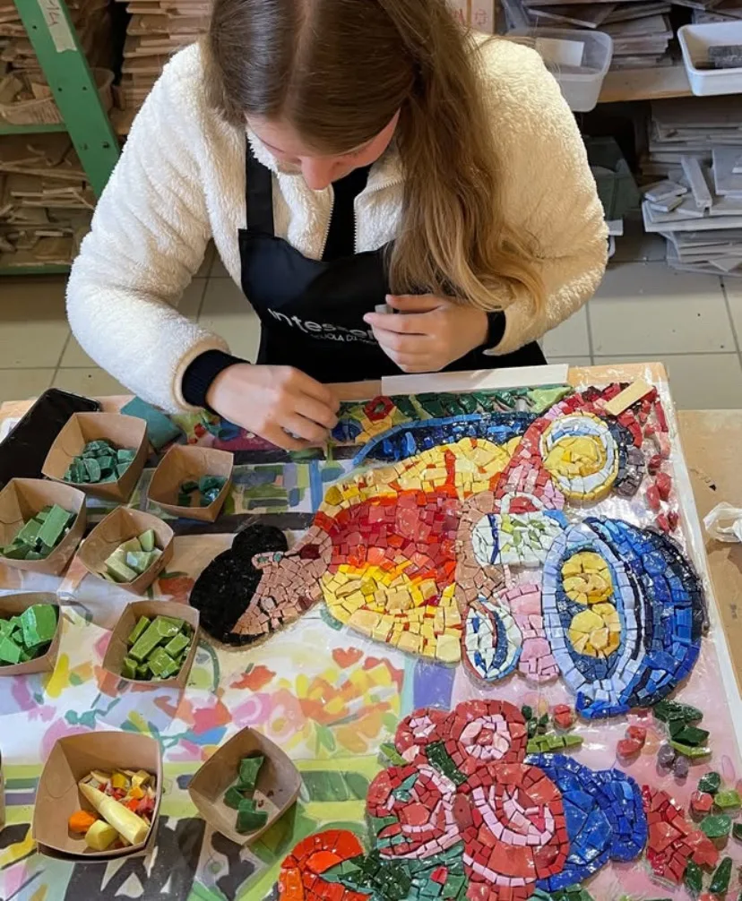 L'atelier — Mosaïque du Soleil